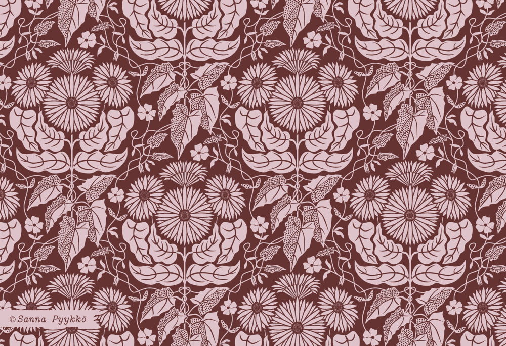Gerbera and Black-eyed Susan vines - image 1 - student project