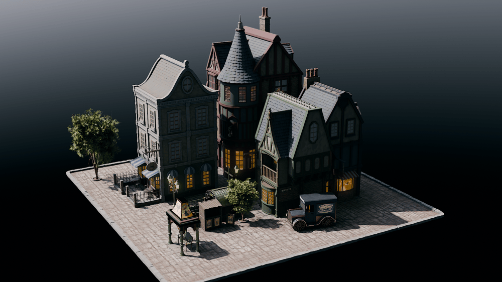 Victorian Town - image 1 - student project