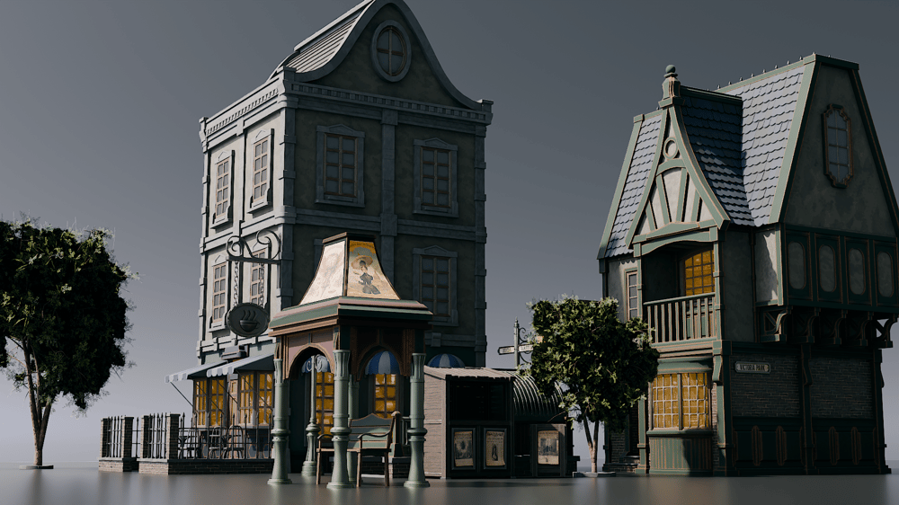 Victorian Town - image 3 - student project