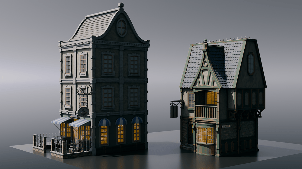 Victorian Town - image 2 - student project