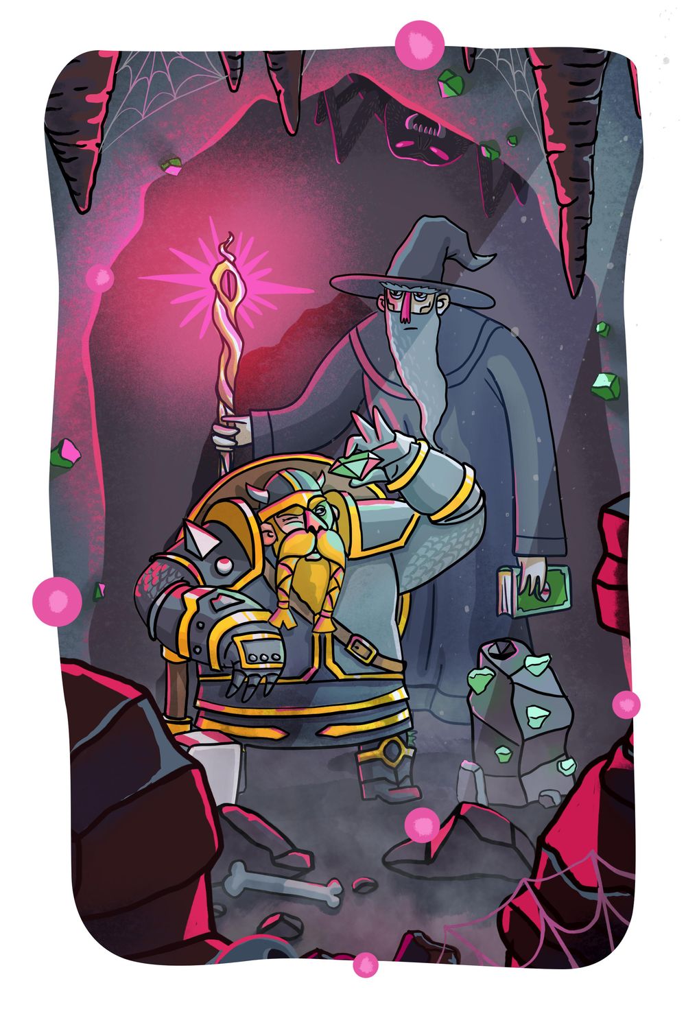 Dungeon Adventures - Interactive Parallax - image 3 - student project