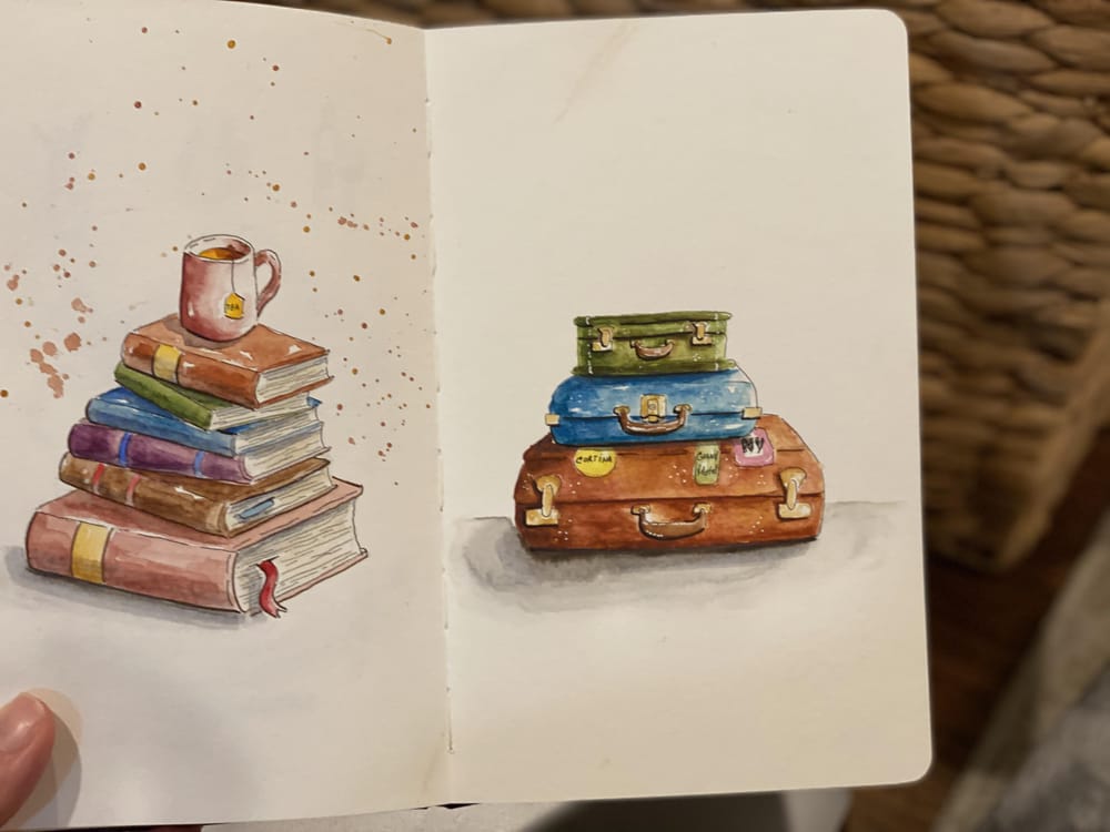 Suitcases Skillshare Student Project