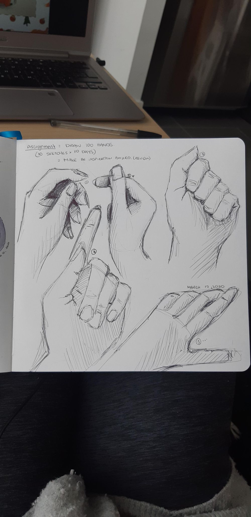 100 Hand Sketches - image 1 - student project