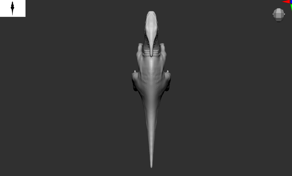 Hadrosaur - image 8 - student project