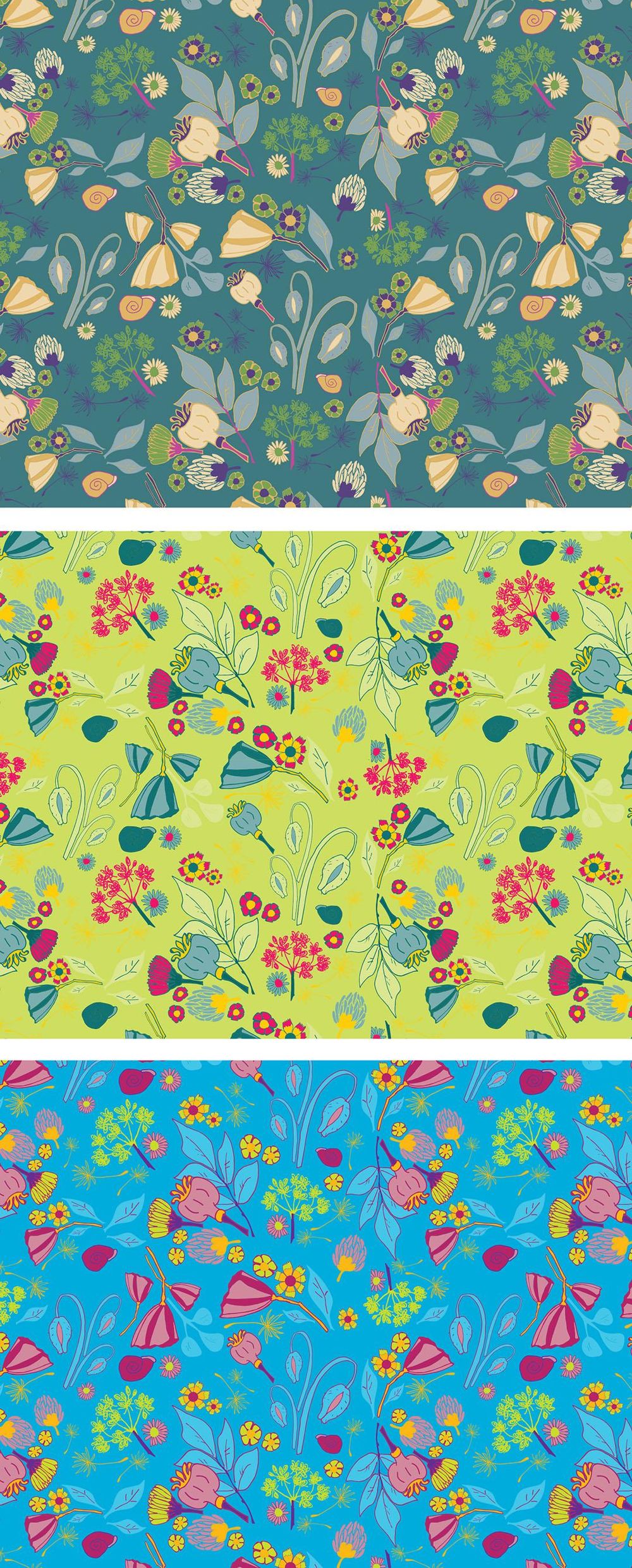 Illustrator: Surface pattern design - image 4 - student project