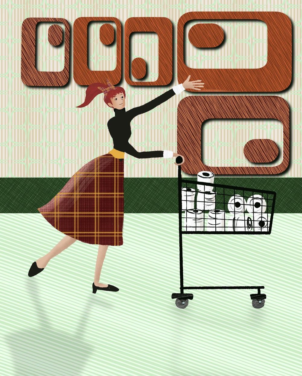 Midcentury Illustrations - image 3 - student project