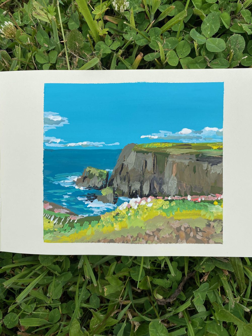 Landscapes in gouache - image 1 - student project