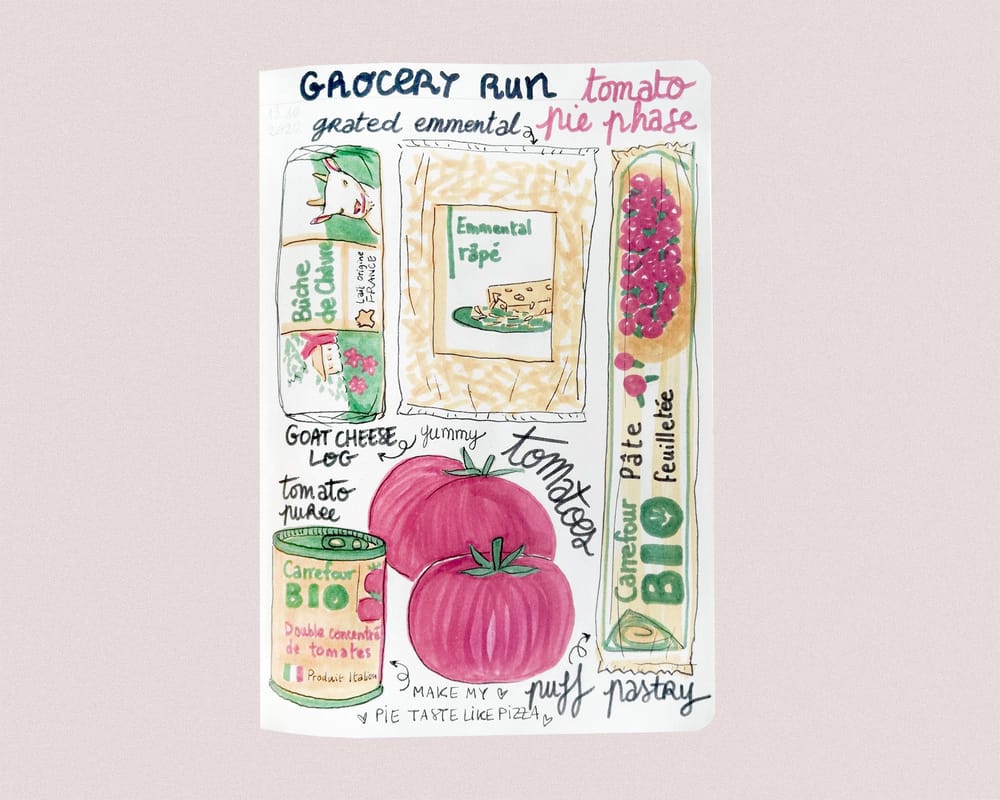 Illustrated journaling : 14 days of prompts - image 10 - student project