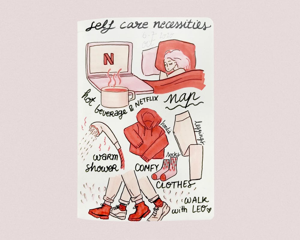 Illustrated journaling : 14 days of prompts - image 9 - student project