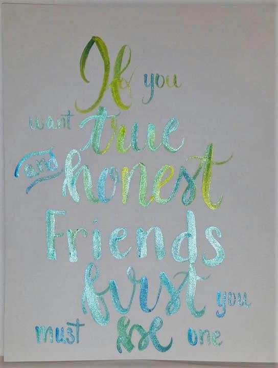 Friendship quote - image 1 - student project