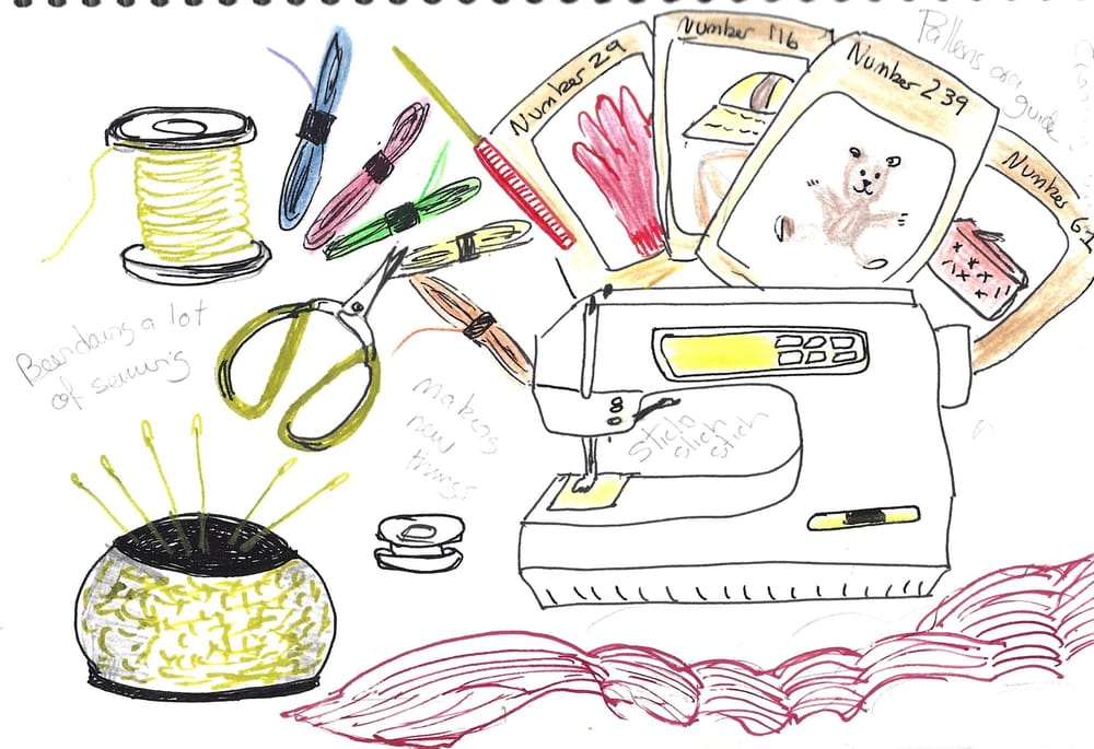 Illustrated Journaling - image 3 - student project