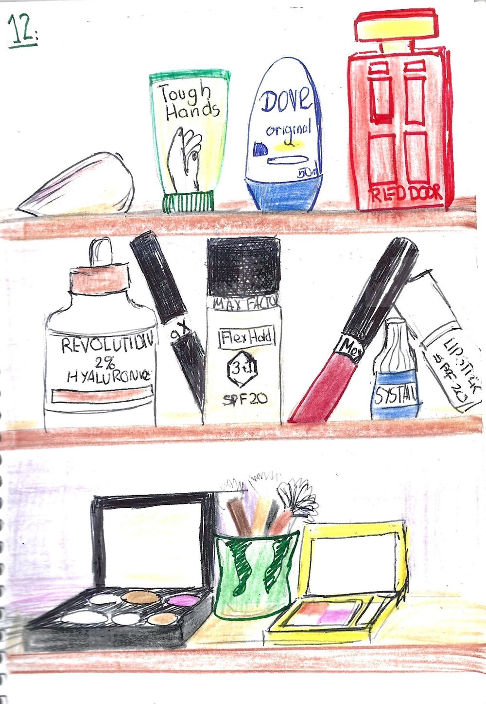 Illustrated Journaling - image 12 - student project