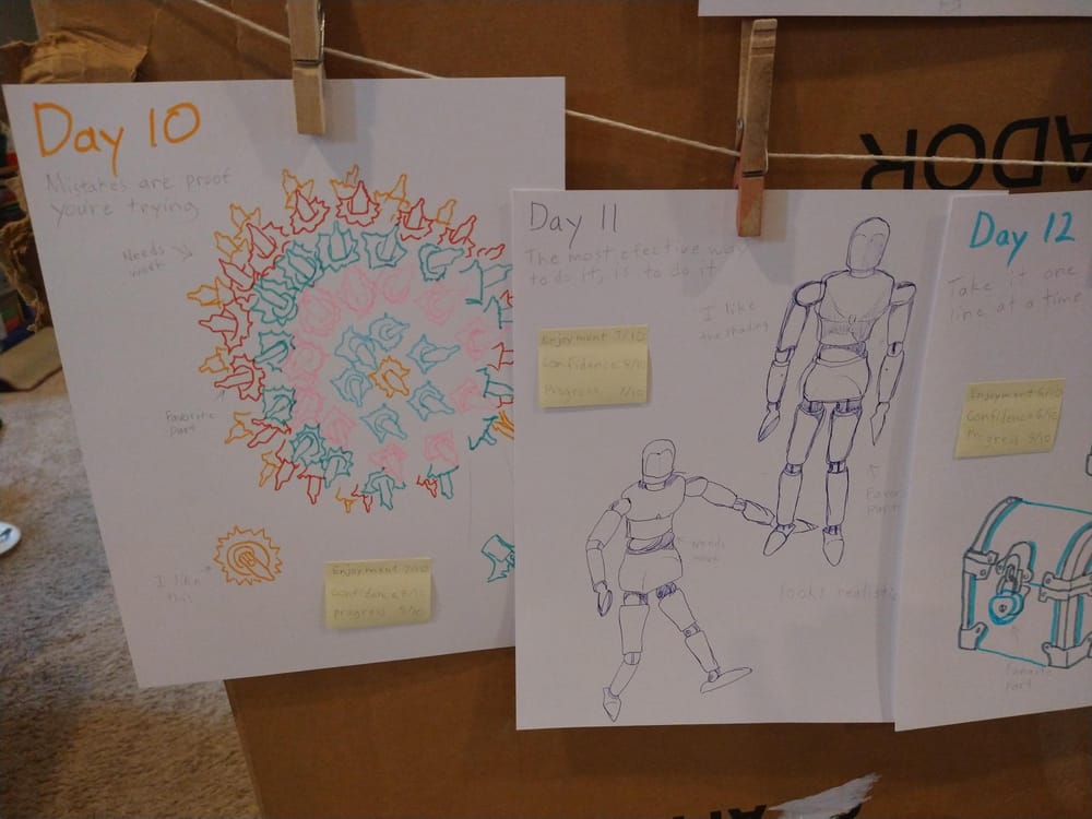 My 14 day practice - image 6 - student project