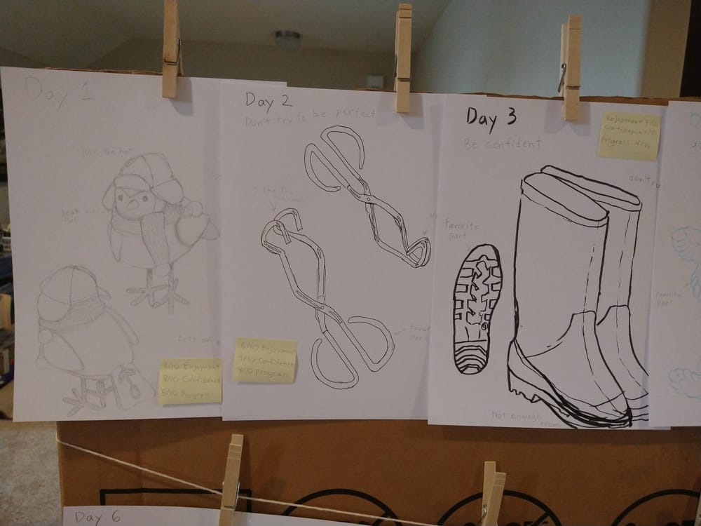 My 14 day practice - image 2 - student project