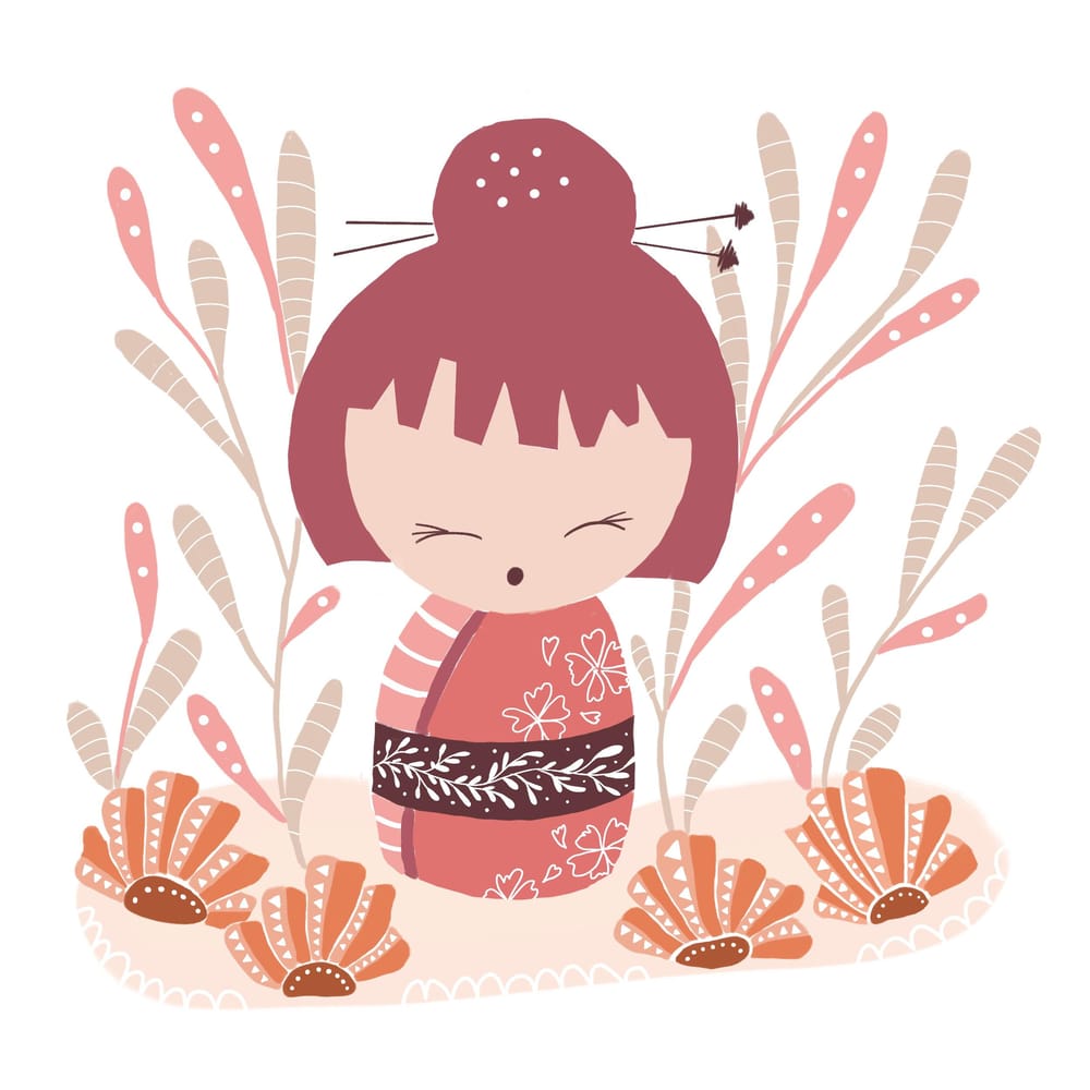Lovely Kokeshi - image 6 - student project