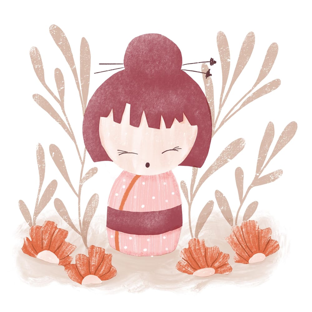 Lovely Kokeshi - image 3 - student project