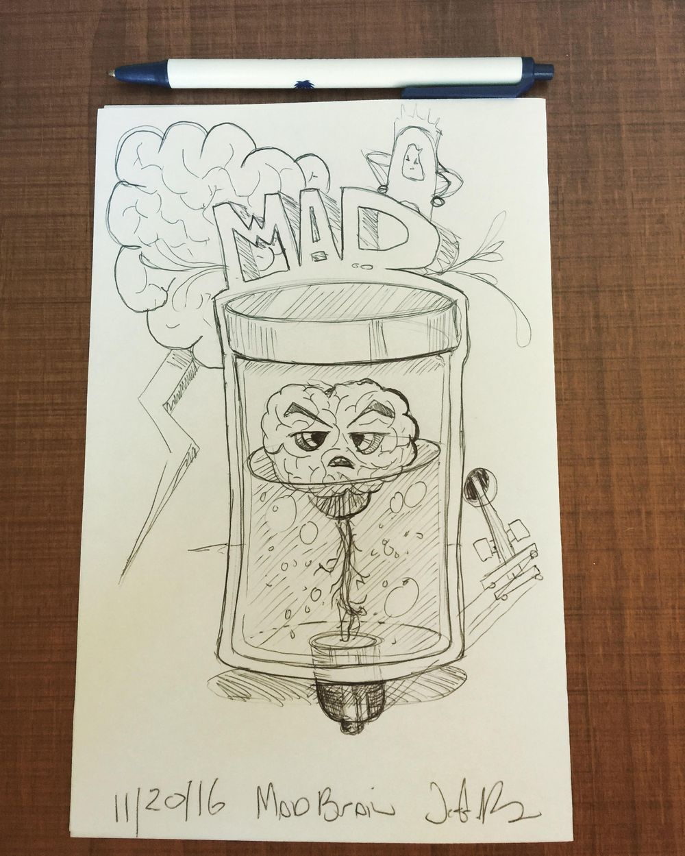 daily doodle drawings - image 2 - student project