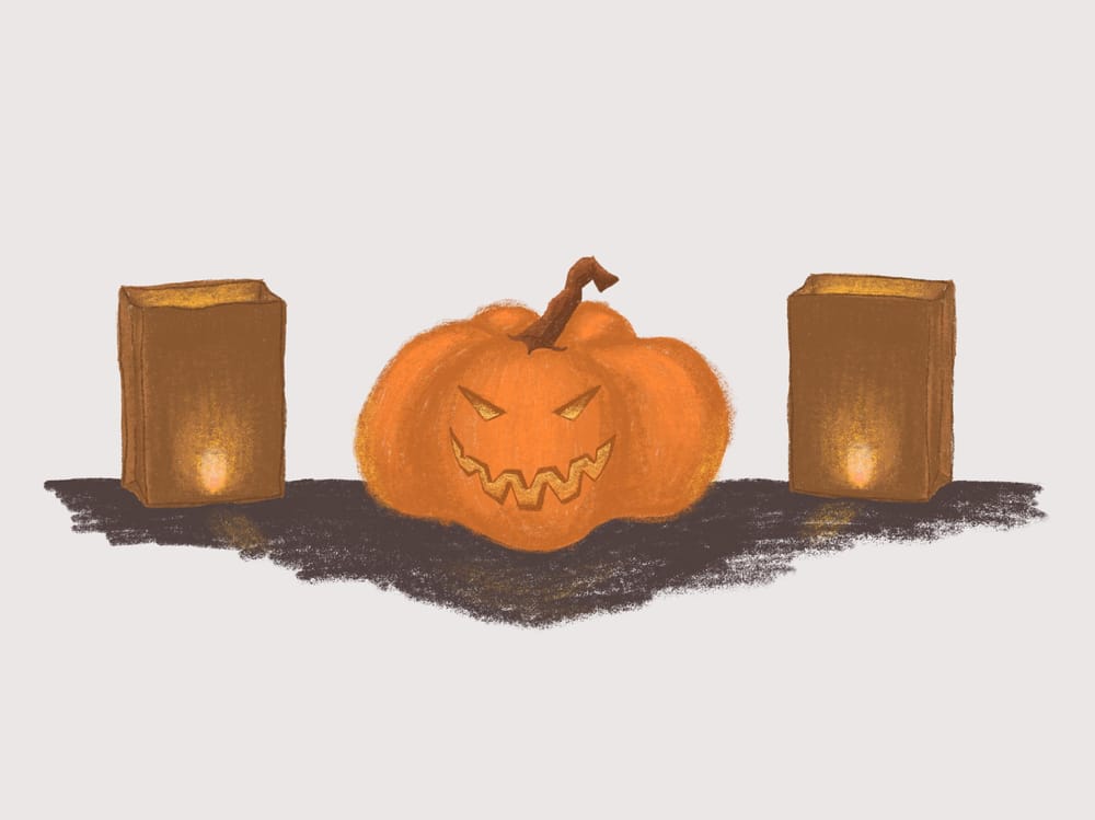 Snails & a pencil pumpkin Skillshare Student Project