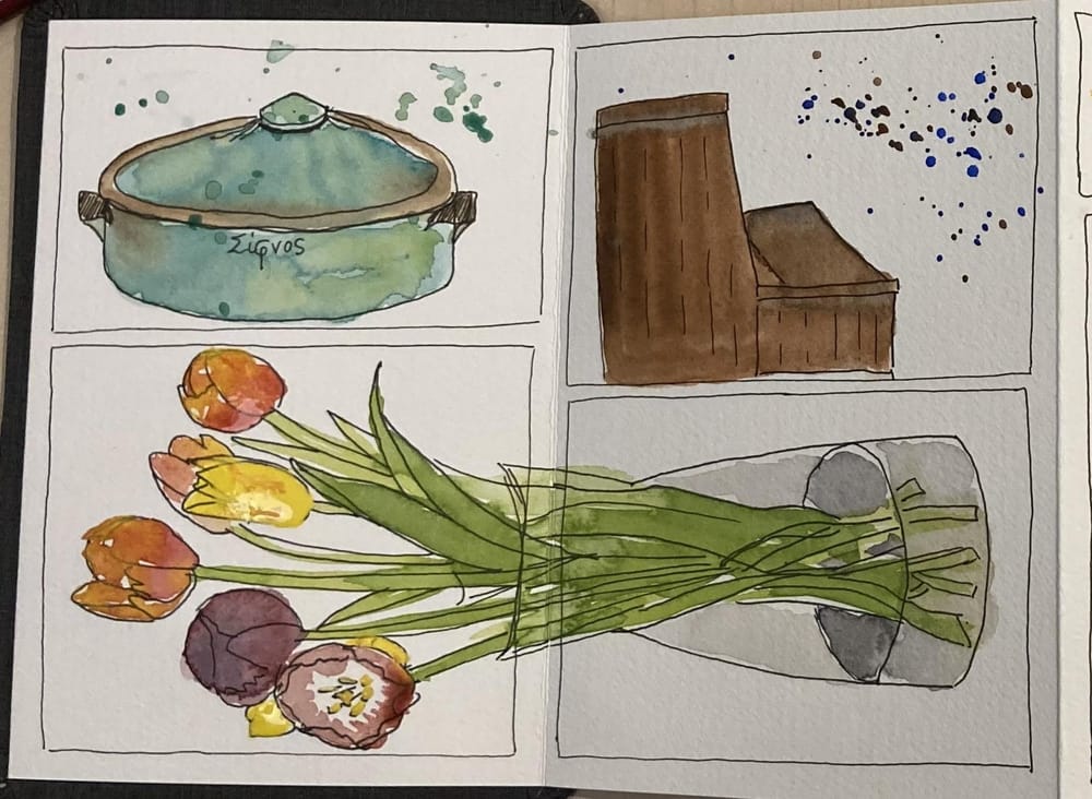 Updated! Summer vacation - My thumbnails and my corner at home - image 7 - student project