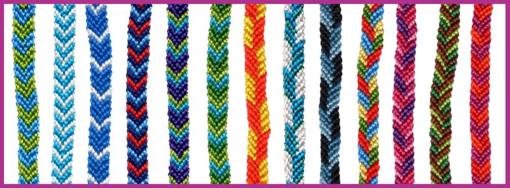 My Chevron Friendship Bracelet Project - image 2 - student project