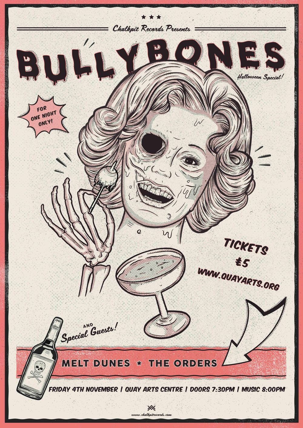 Bullybones 'True Grit' Gig Poster - image 1 - student project
