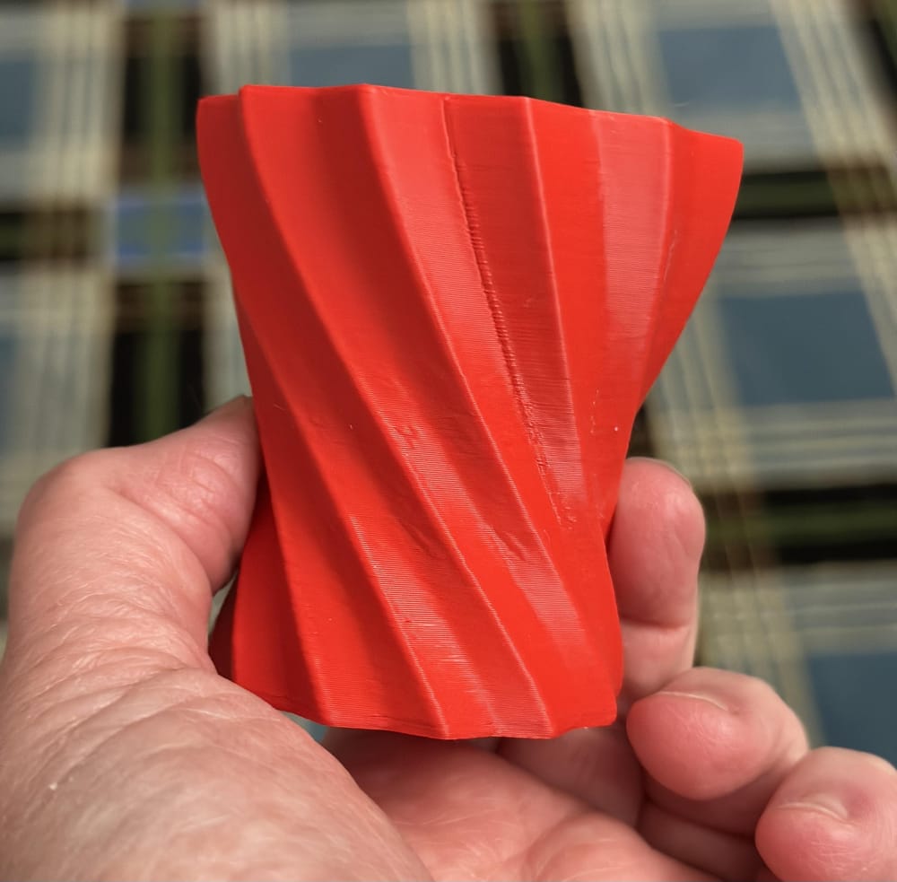 Crashed vase and 2nd try w/print - image 2 - student project