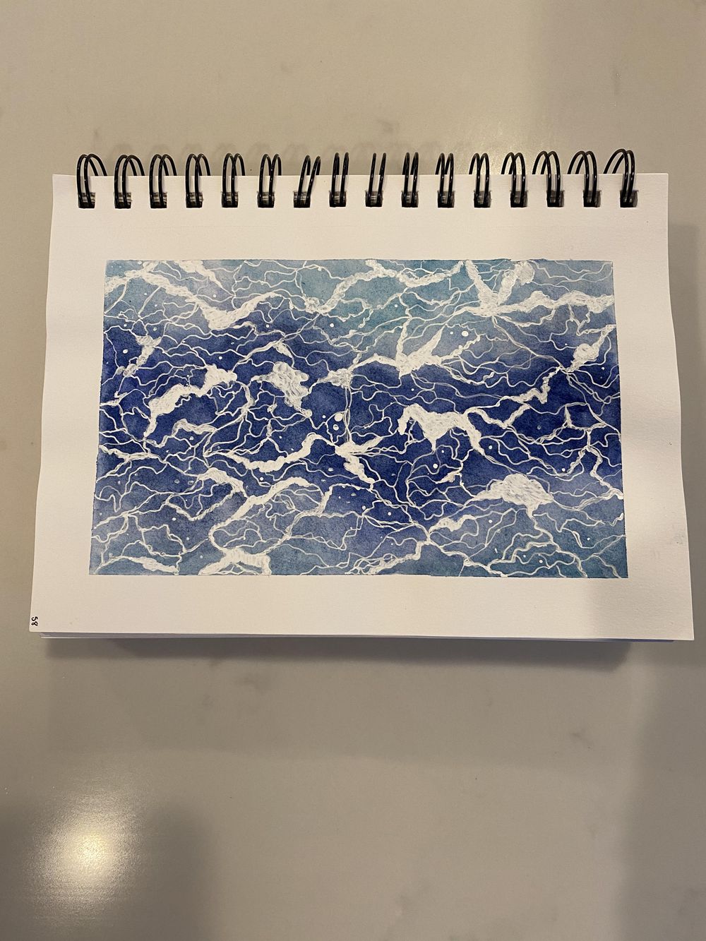 Watercolor Waves - image 1 - student project