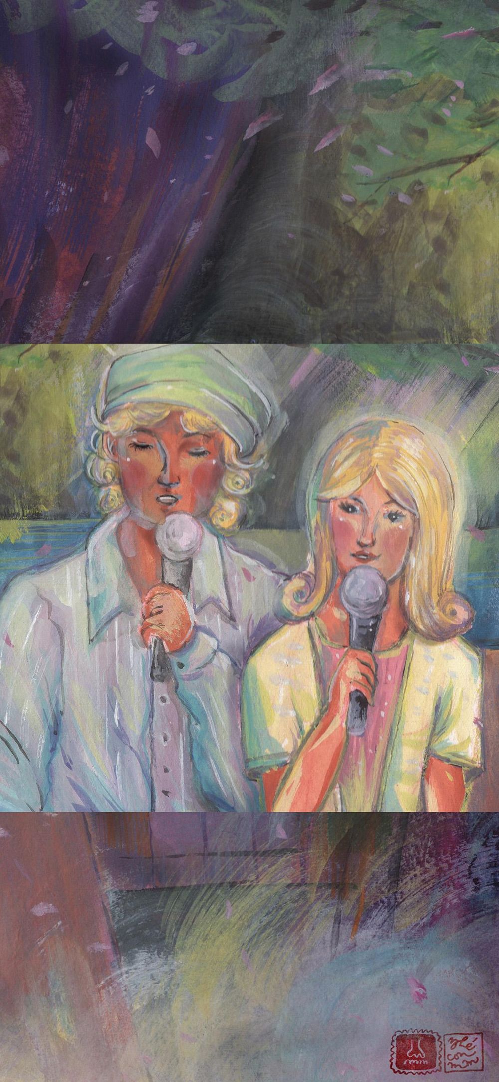 High School Musical Fan Art ( But in country style) - image 7 - student project