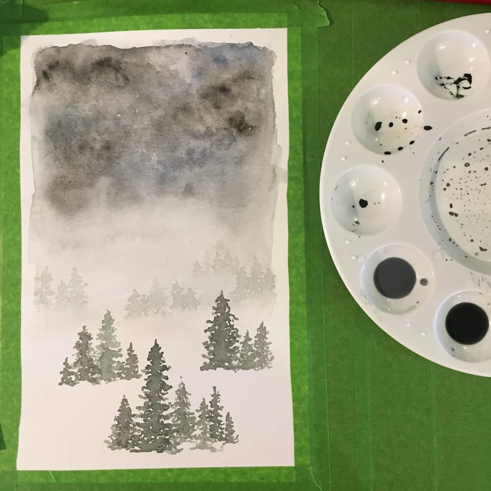 Snowy Forest - image 1 - student project