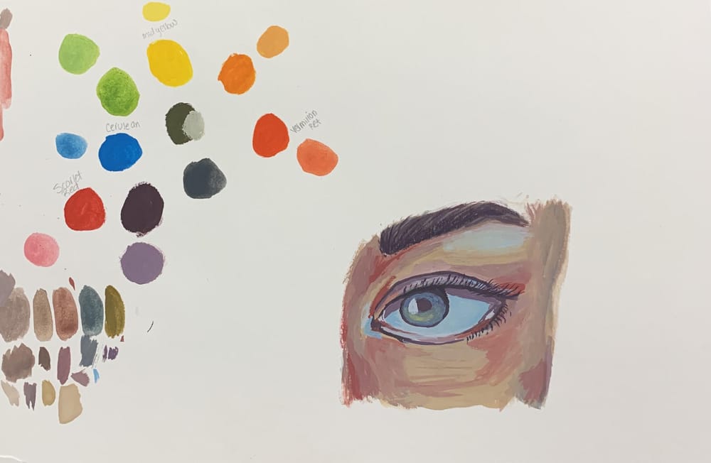 Gouache Eye - image 1 - student project
