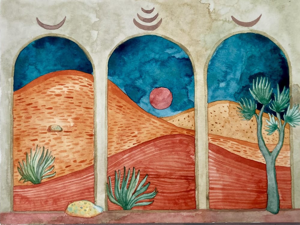 Dawn in the dunes - image 4 - student project