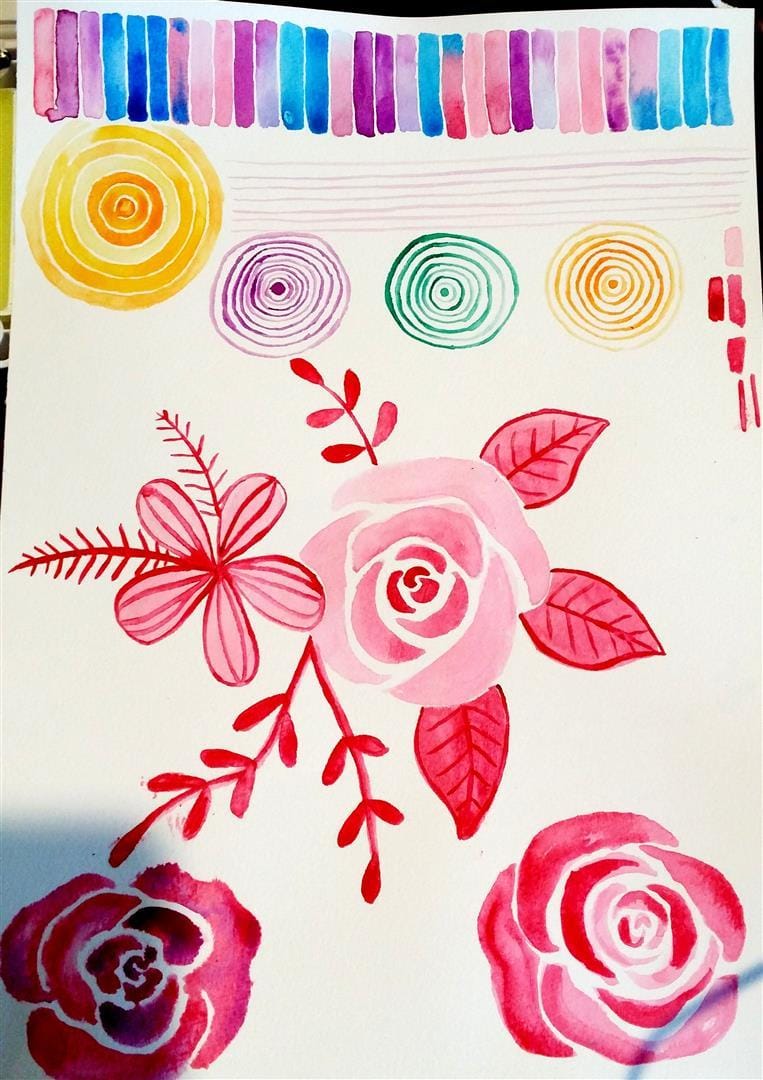 Starting Watercolours - image 2 - student project