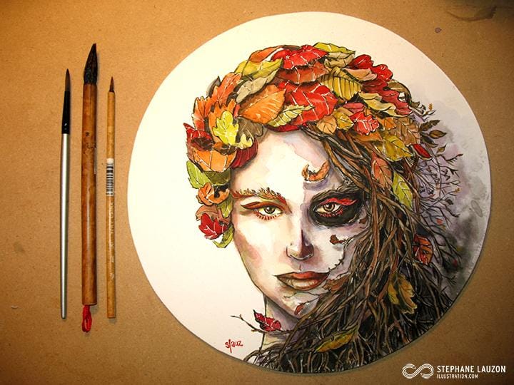 Slauz - Lady Autumn - image 3 - student project