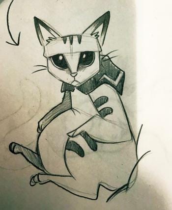 A Chonky Kitty - image 3 - student project