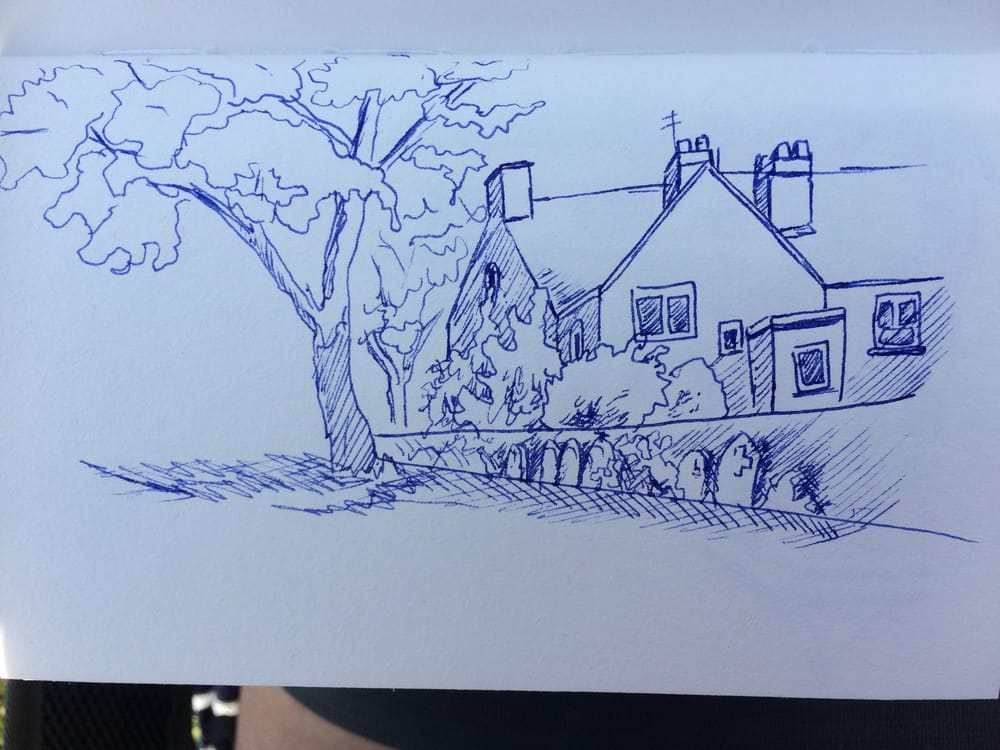 Exercises + urban sketching - image 2 - student project