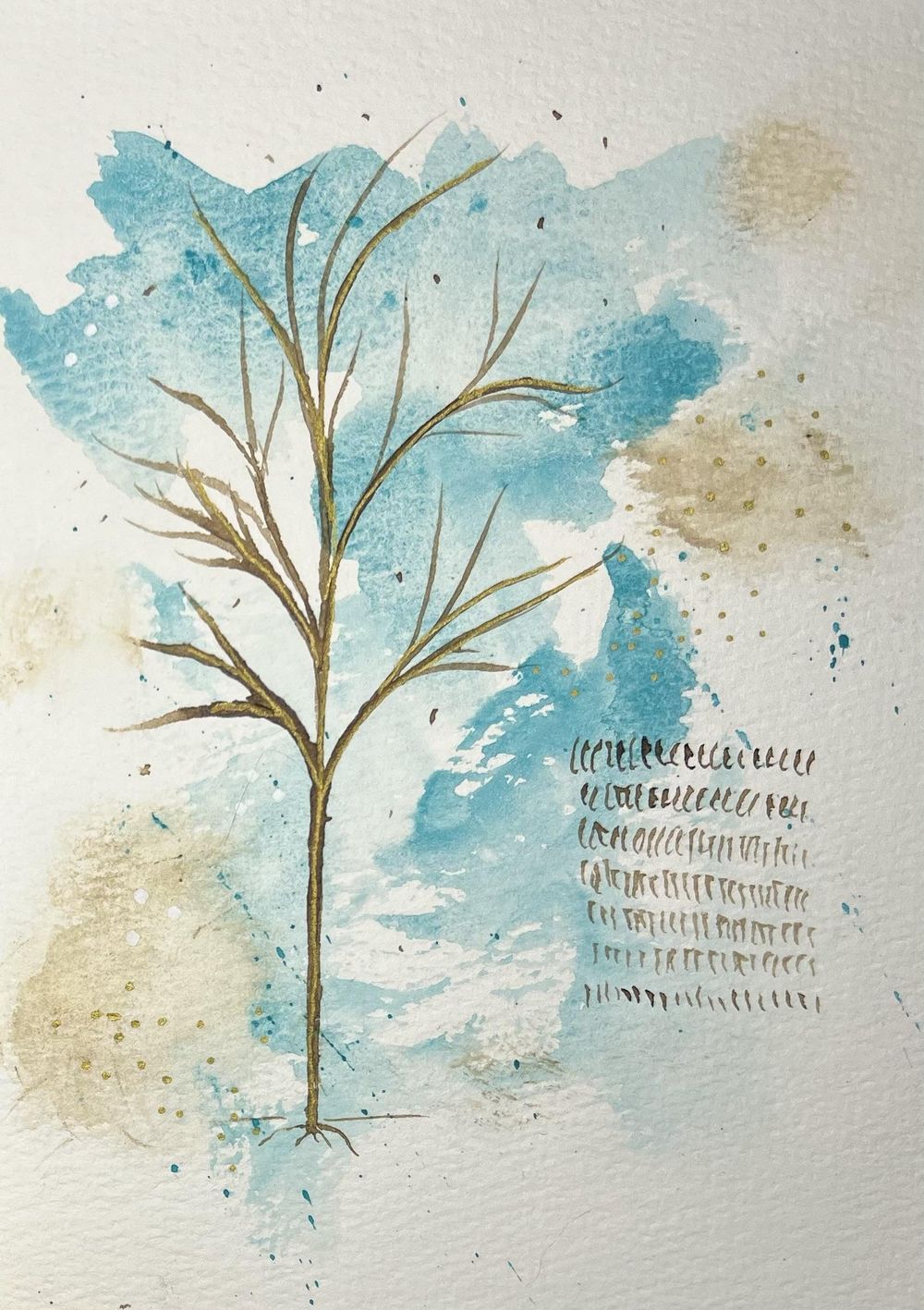 Walnut Ink Paintings - image 2 - student project