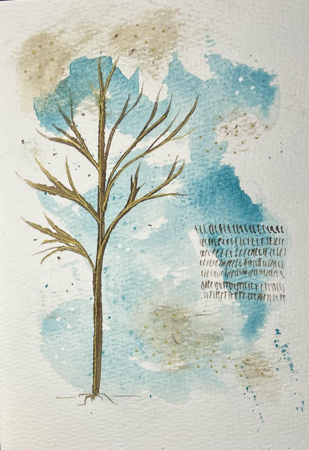 Walnut Ink Paintings - image 1 - student project