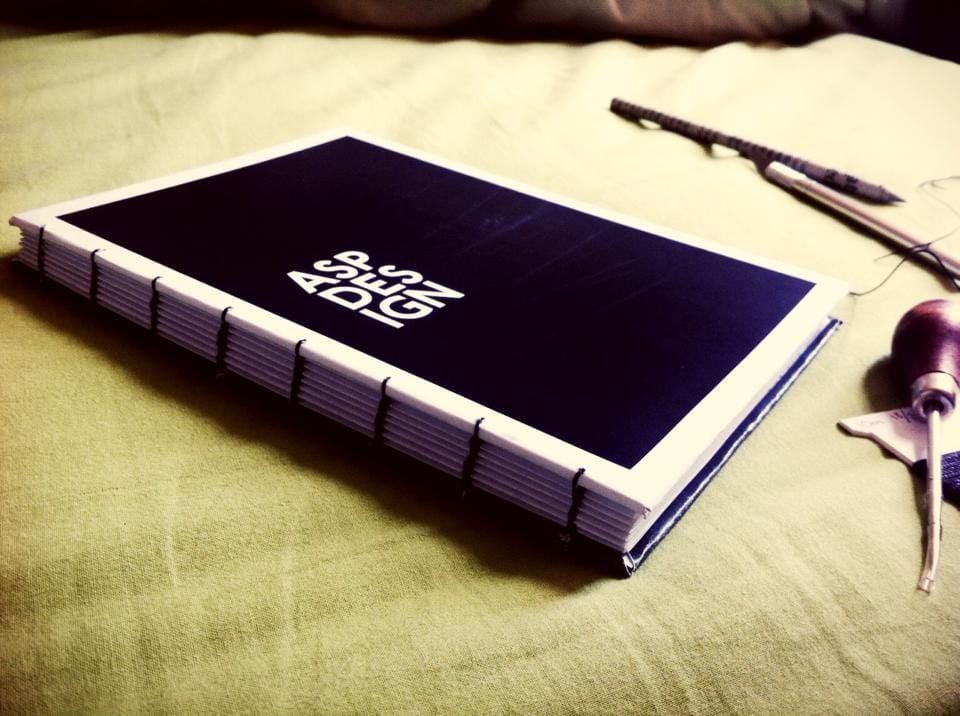 Coptic Stitch Book for Work - image 2 - student project