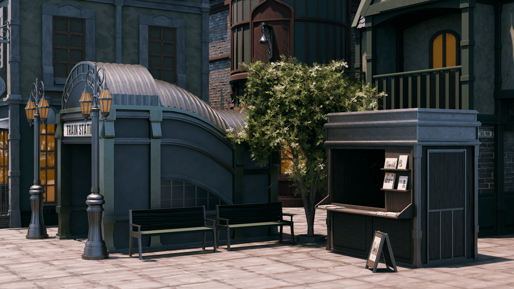 3D Victorian Town - image 6 - student project