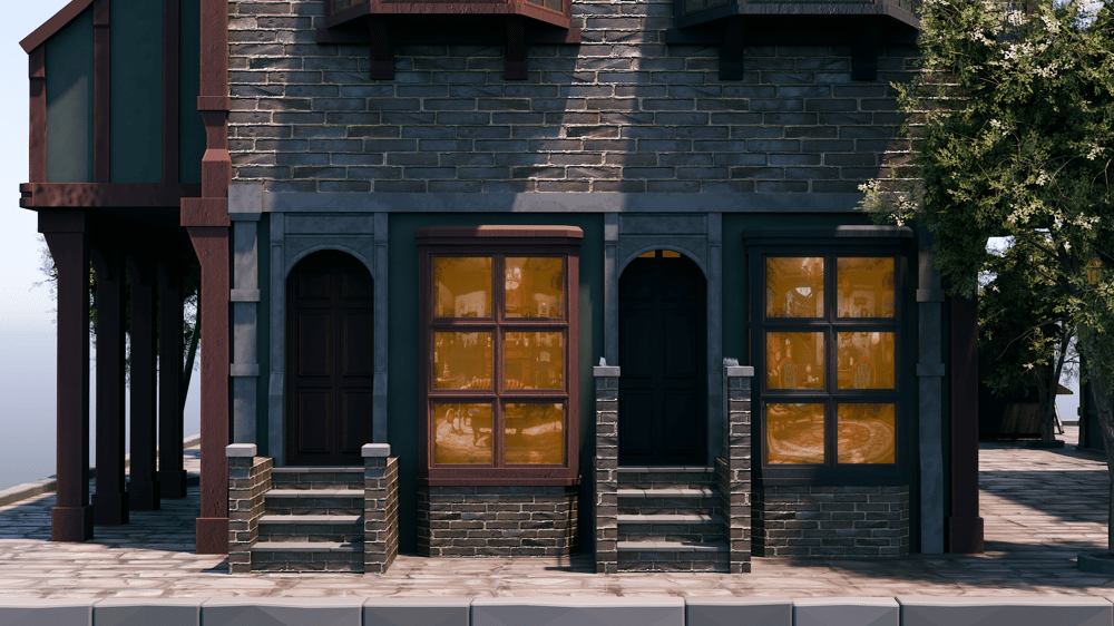3D Victorian Town - image 8 - student project