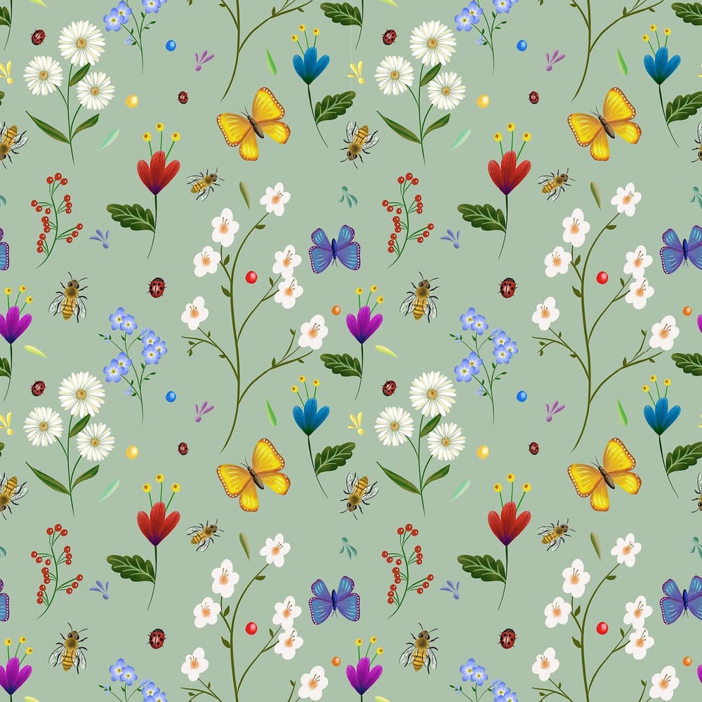 Repeat Pattern in Procreate - image 2 - student project