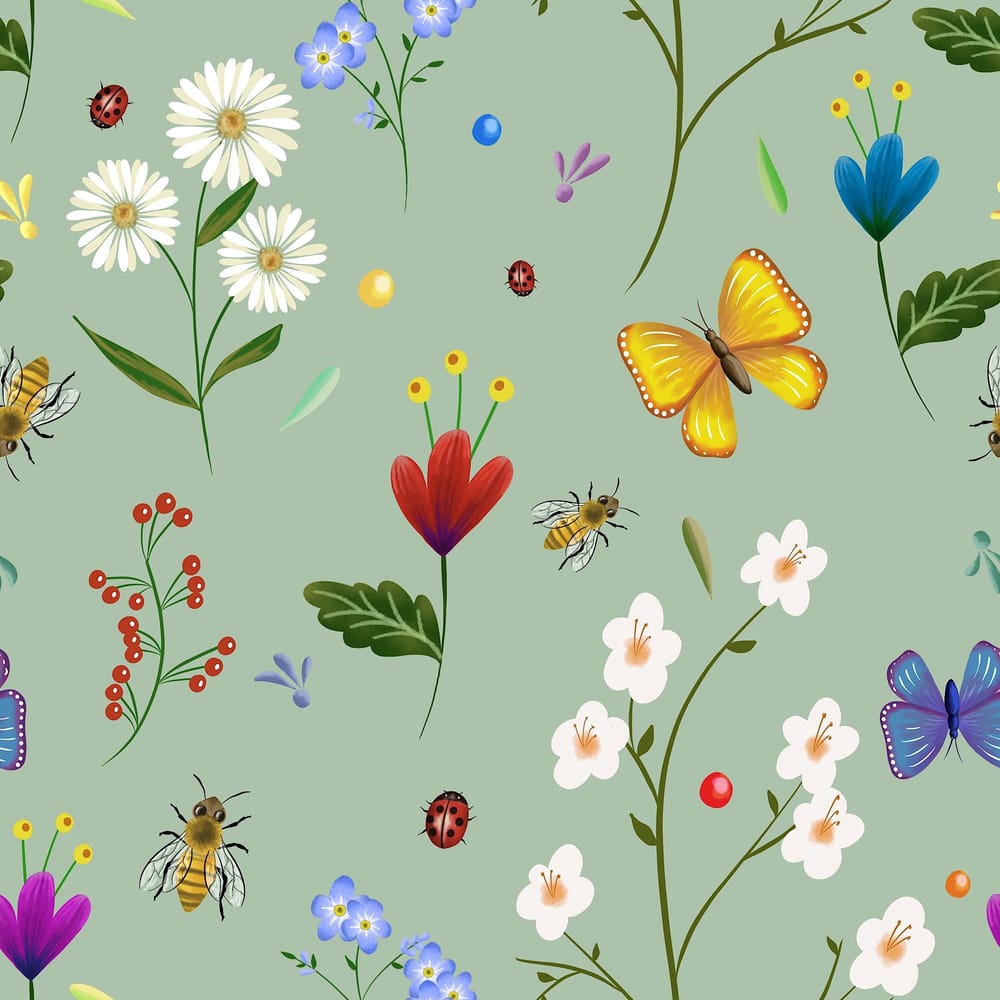 Repeat Pattern in Procreate - image 1 - student project