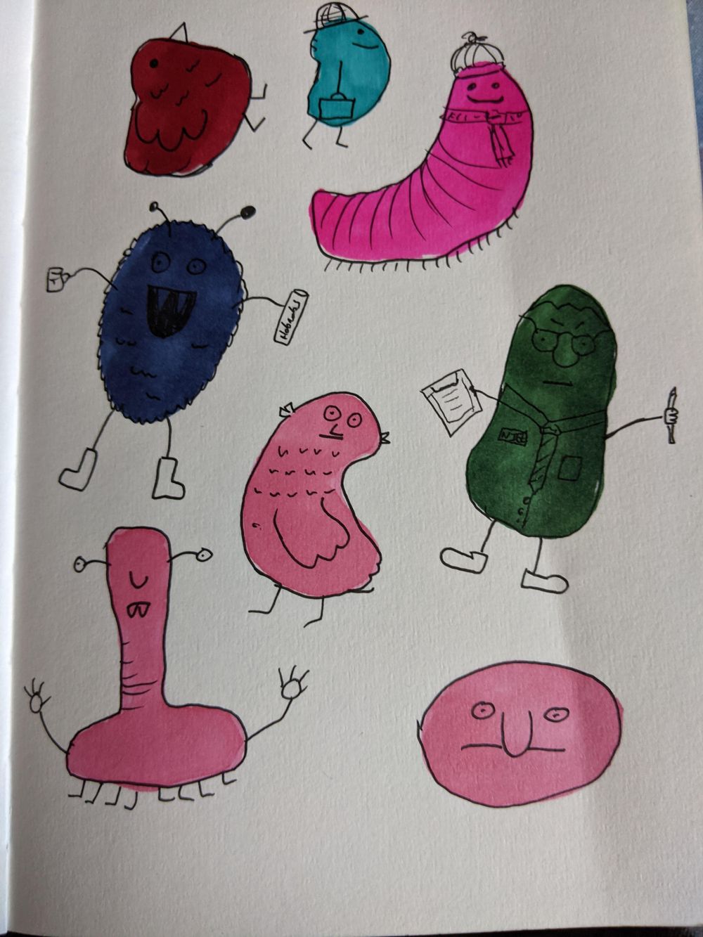 Blob monsters! Skillshare Student Project