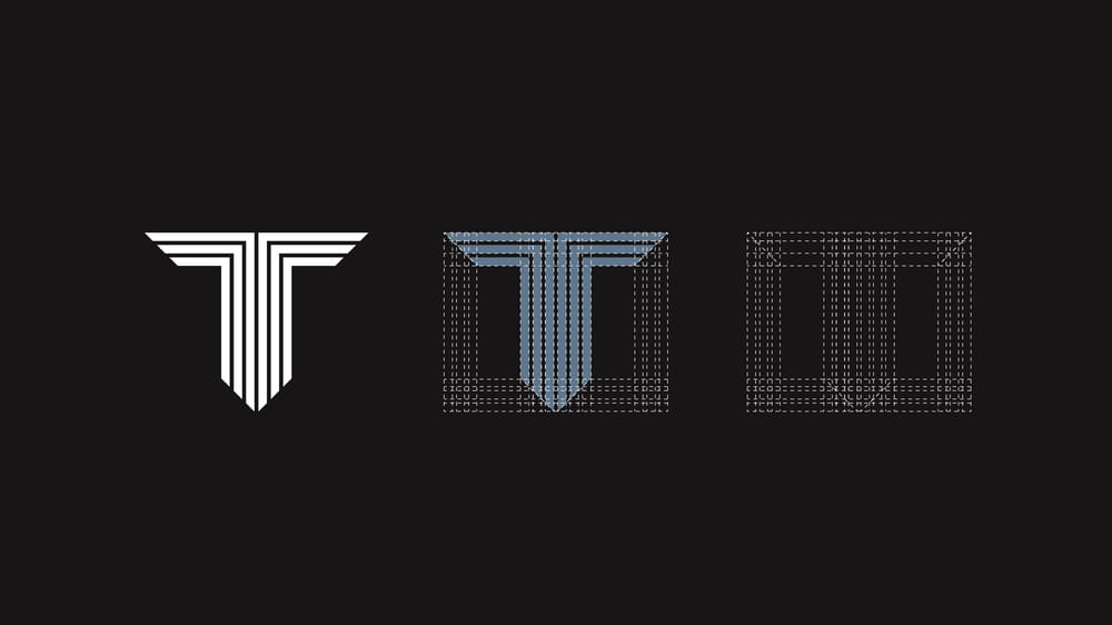 Personal logo letter "T" - image 2 - student project