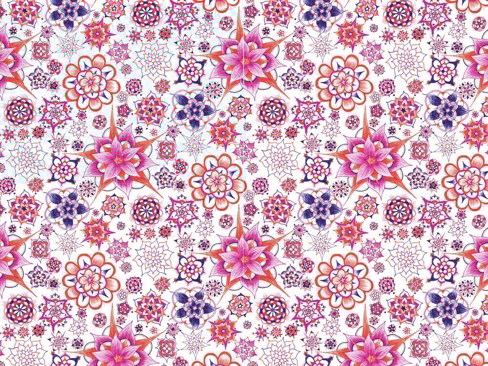 Abstract Flower Wallpaper - image 7 - student project