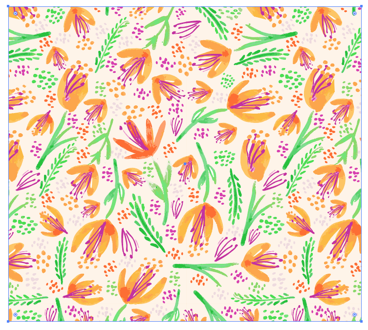 Organic Florals - image 3 - student project