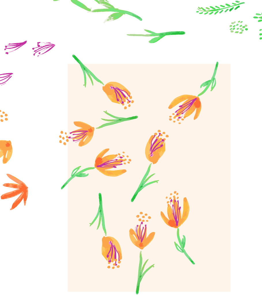Organic Florals - image 2 - student project