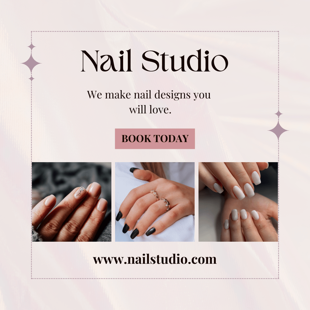 Feedback please for IG Nail Studio Template - image 1 - student project