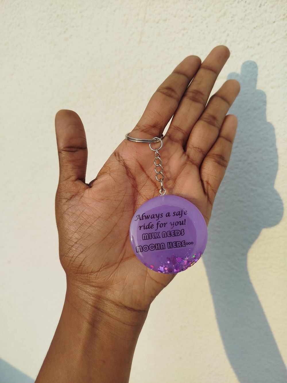 Epoxy resin Key chain - image 2 - student project