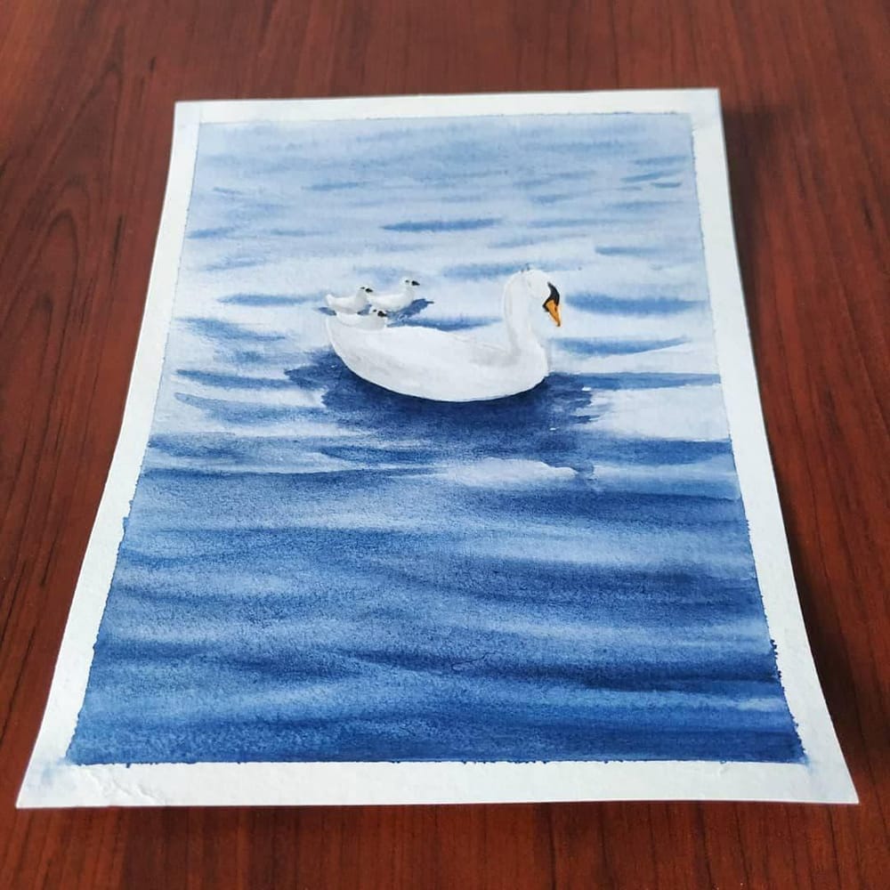 Swan lake - image 2 - student project